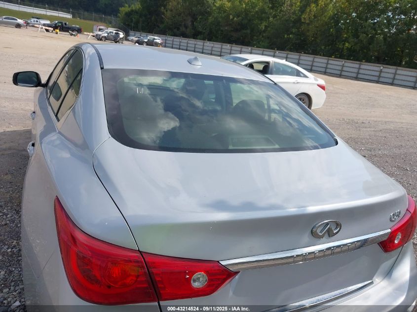 2015 Infiniti Q50 Hybrid Premium VIN: JN1AV7AP4FM790045 Lot: 43214524