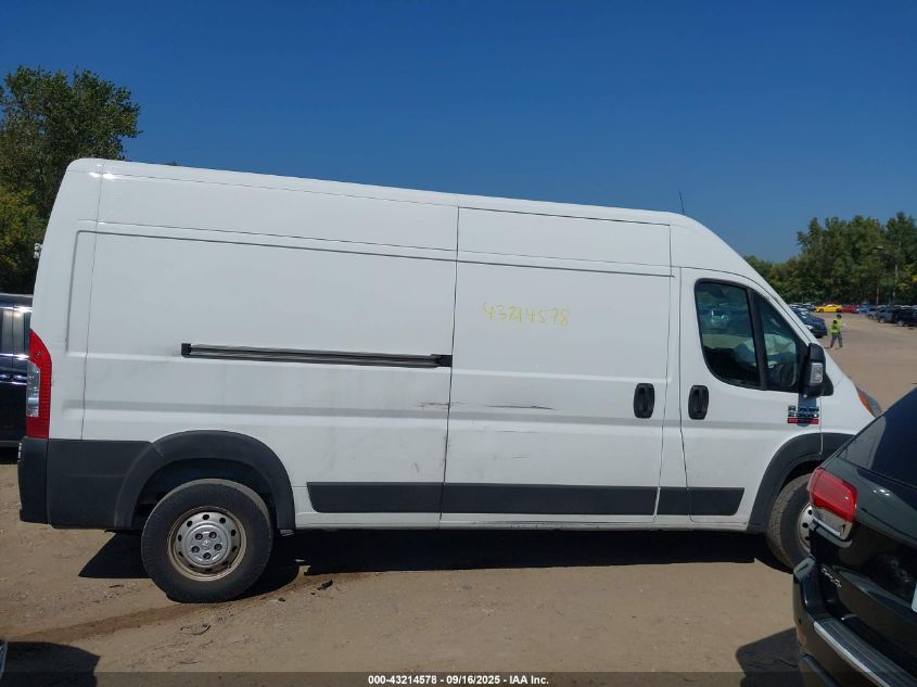 2019 Ram Promaster 2500 High Roof 159 Wb VIN: 3C6TRVDG5KE543367 Lot: 43214578