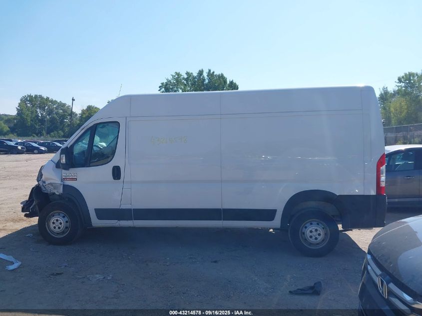 2019 Ram Promaster 2500 High Roof 159 Wb VIN: 3C6TRVDG5KE543367 Lot: 43214578