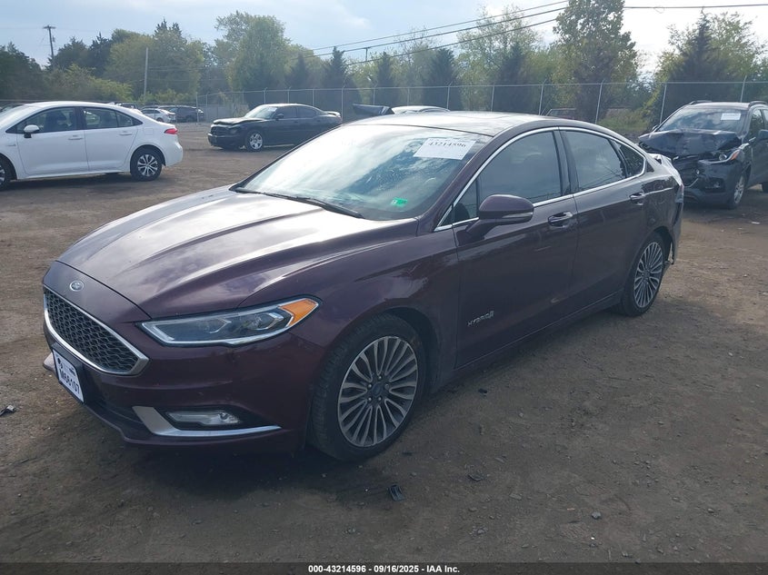 Vin: 3fa6p0ru9jr159795, lot: 43709089, ford fusion titanium/platinum hev 20182