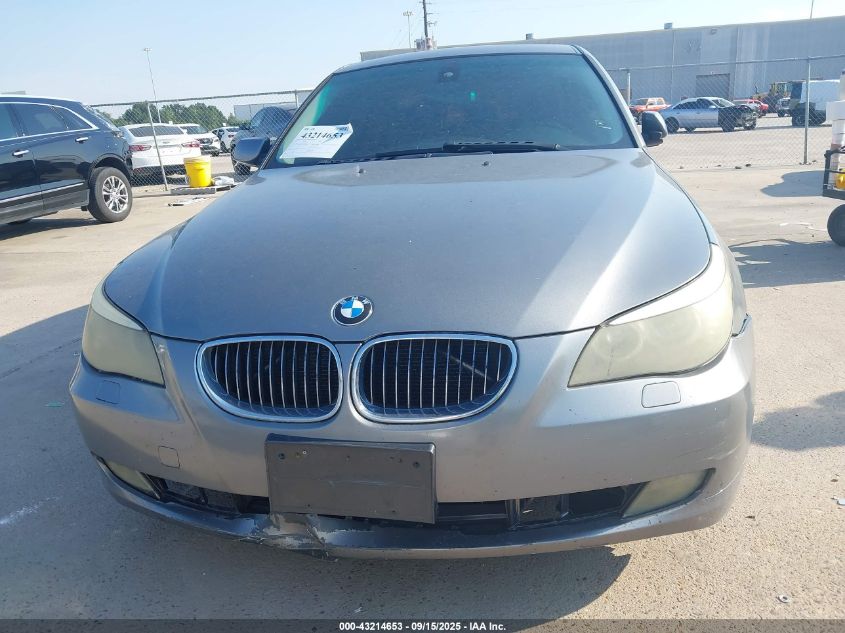 2008 BMW 528Xi VIN: WBANV13578CZ56166 Lot: 43214653