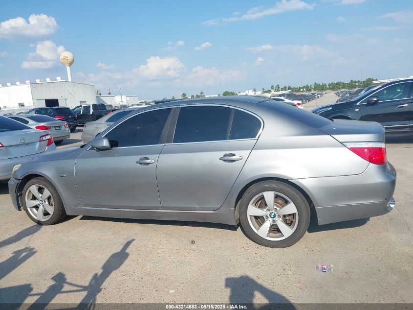 2008 BMW 528Xi VIN: WBANV13578CZ56166 Lot: 43214653