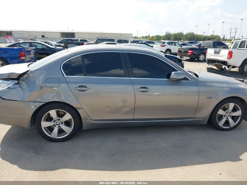 2008 BMW 528Xi VIN: WBANV13578CZ56166 Lot: 43214653