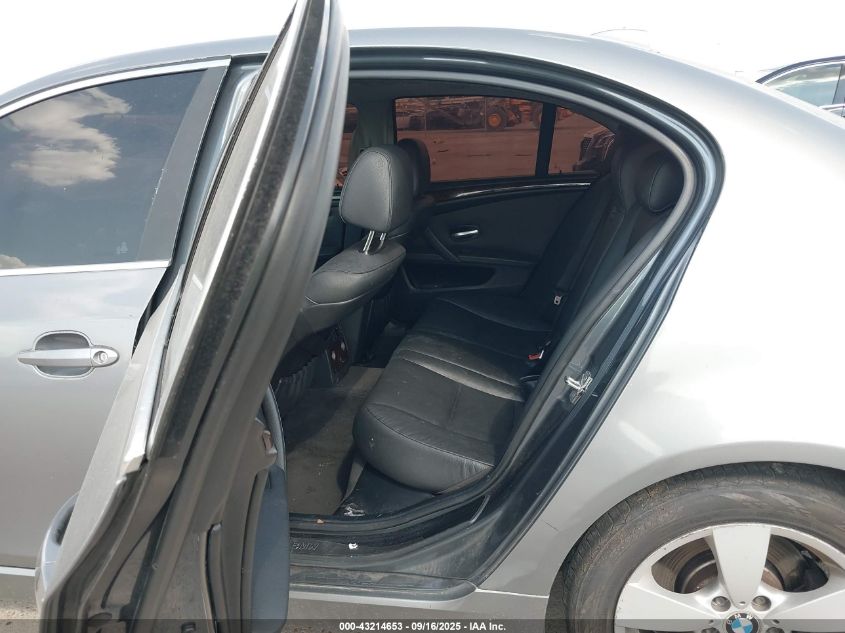 2008 BMW 528Xi VIN: WBANV13578CZ56166 Lot: 43214653