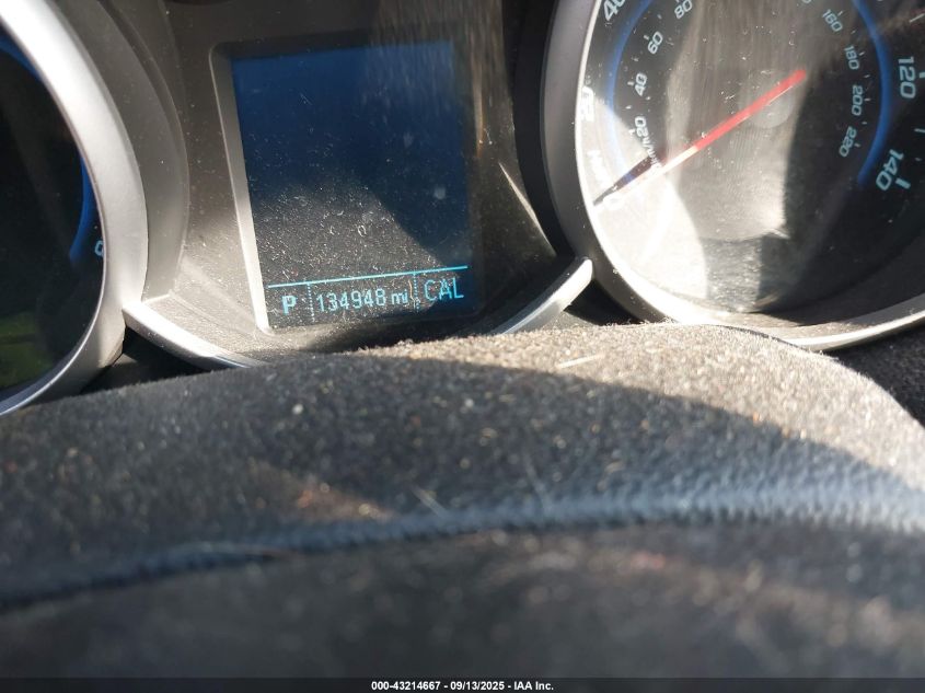 2014 Chevrolet Cruze 1Lt Auto VIN: 1G1PC5SB2E7168263 Lot: 43214667