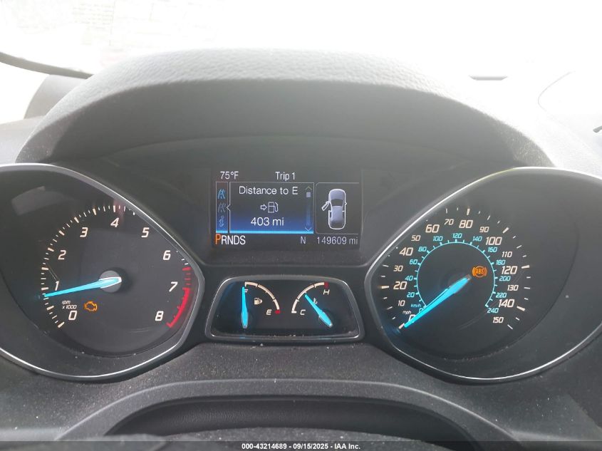 2013 Ford Escape Se VIN: 1FMCU0GX0DUB60197 Lot: 43214689