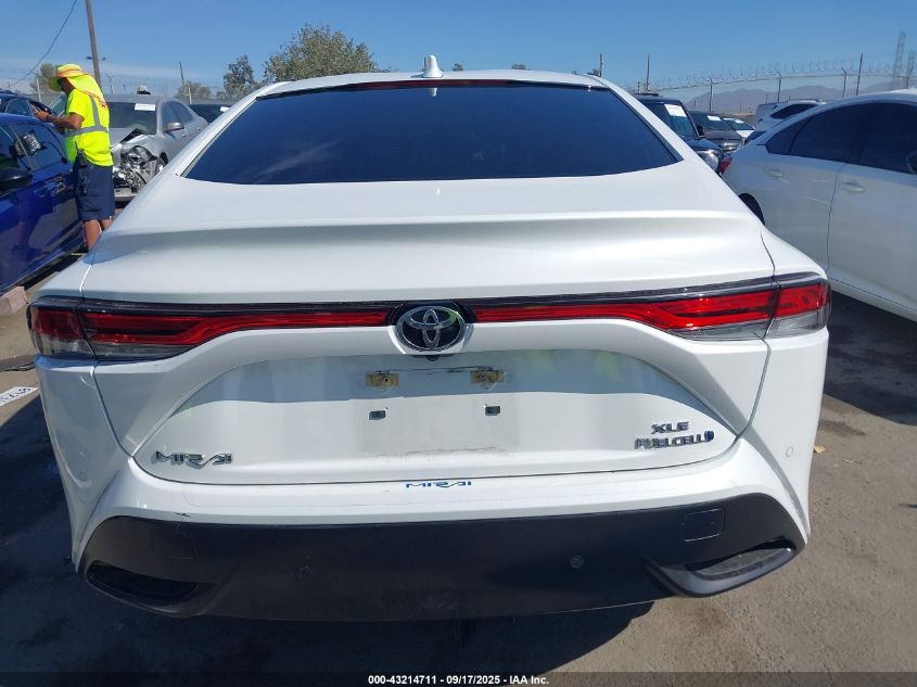 2023 Toyota Mirai Xle VIN: JTDAAAAA3PA010542 Lot: 43214711