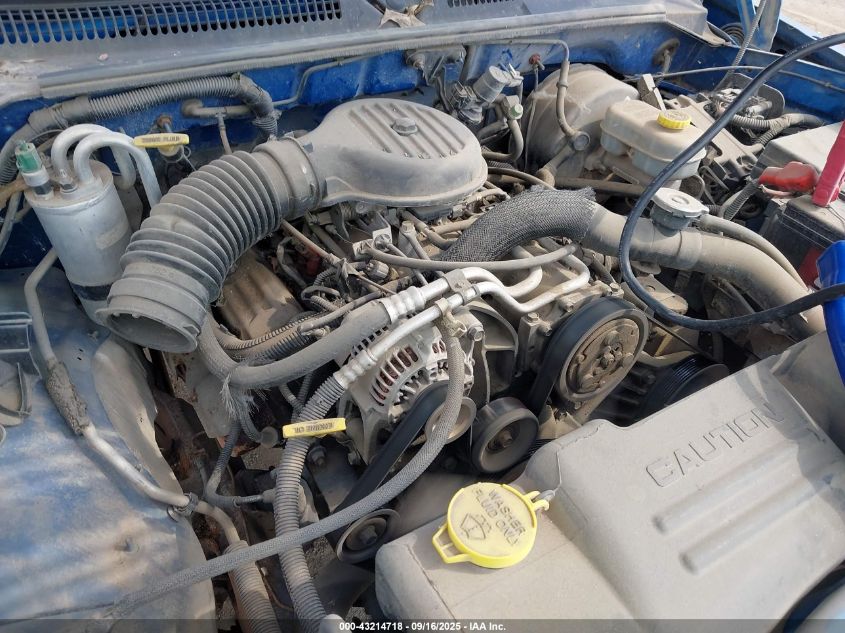 2000 Dodge Dakota Slt/Sport VIN: 1B7GG2AX7YS735141 Lot: 43214718