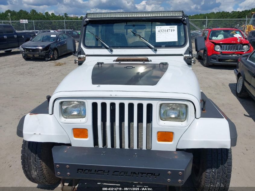 1994 Jeep Wrangler / Yj S VIN: 1J4FY19P1RP468987 Lot: 43214719