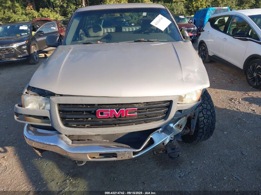 2007 GMC Sierra 1500 Classic Work Truck VIN: 1GTEC14X27Z187130 Lot: 43214742