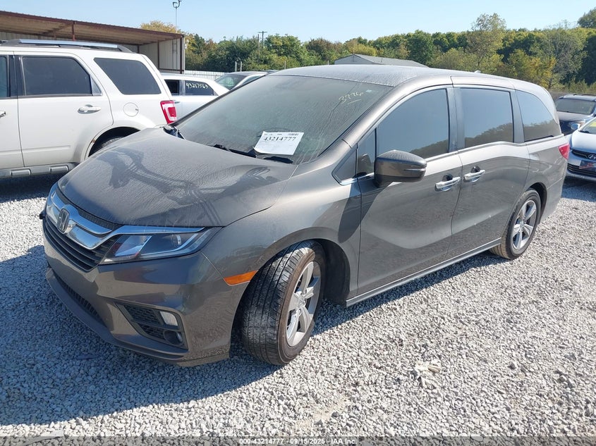 Vin: 5fnrl6h72lb003796, lot: 43709270, honda odyssey ex-l/ex-l w/navi   res 20202