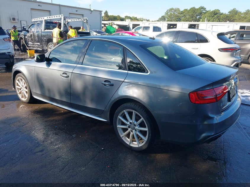 2014 AUDI A4 2.0T PREMIUM - WAUFFAFL5EA073055