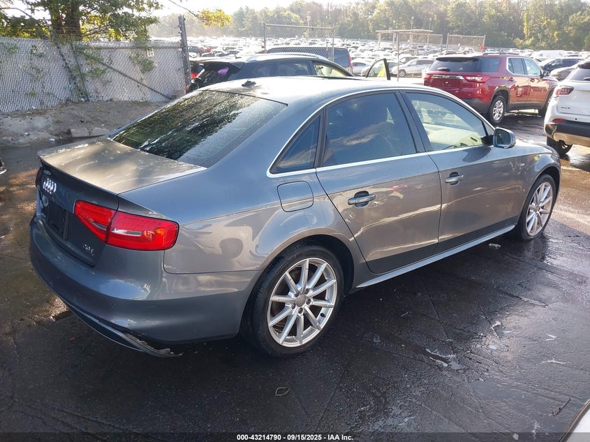 2014 AUDI A4 2.0T PREMIUM - WAUFFAFL5EA073055