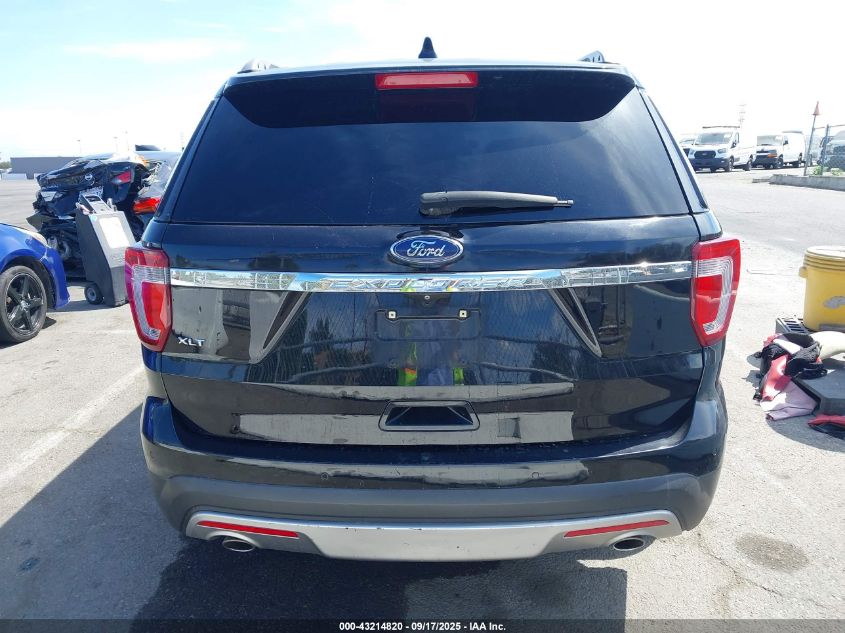 2016 Ford Explorer Xlt VIN: 1FM5K7D80GGD13880 Lot: 43214820