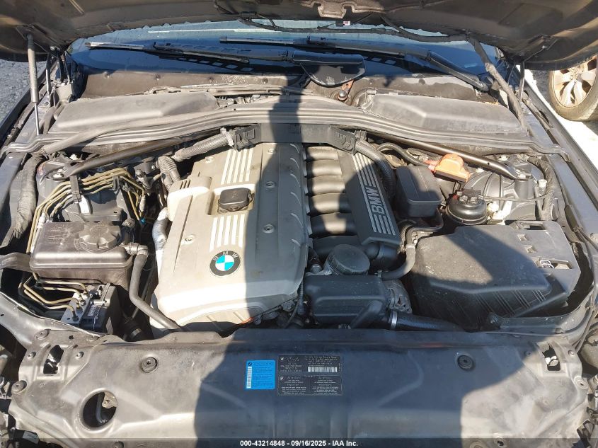 2007 BMW 525I VIN: WBANE53597CW66257 Lot: 43214848