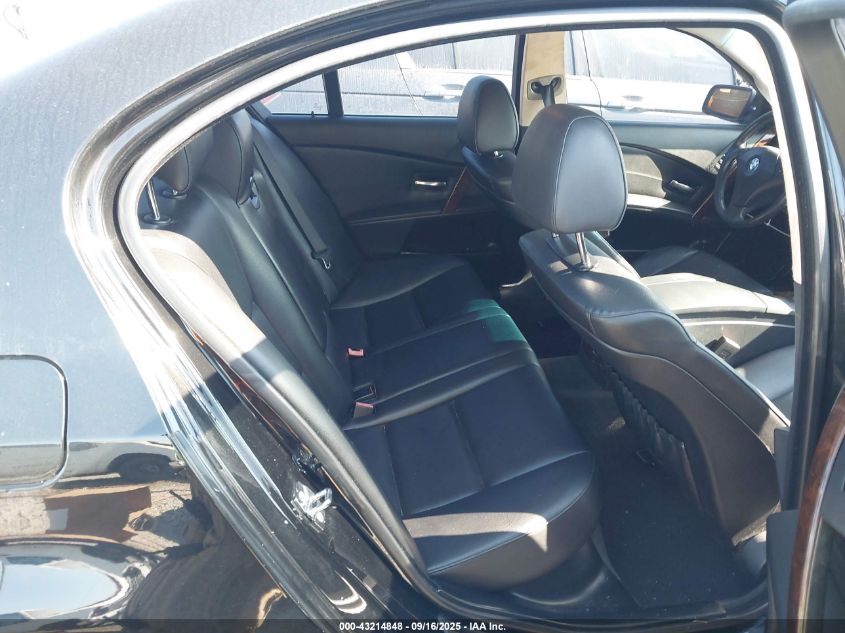 2007 BMW 525I VIN: WBANE53597CW66257 Lot: 43214848