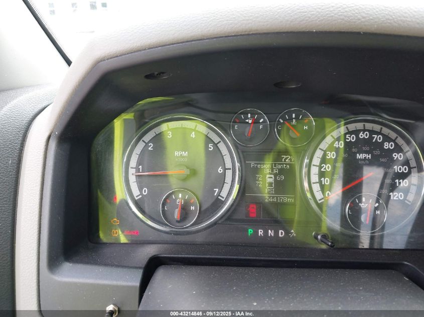 2011 Ram Ram 2500 St VIN: 3D7TT2CT7BG564822 Lot: 43214846