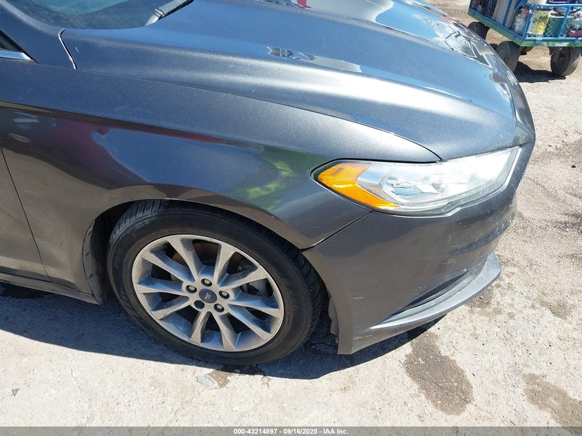 2017 Ford Fusion Se VIN: 3FA6P0H75HR413587 Lot: 43214897