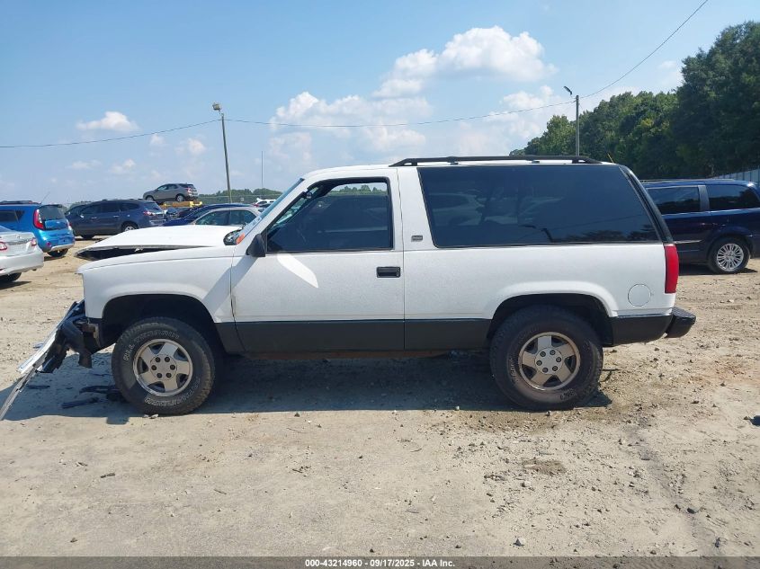1994 Chevrolet Blazer K1500 VIN: 1GNEK18K3RJ411175 Lot: 43214960