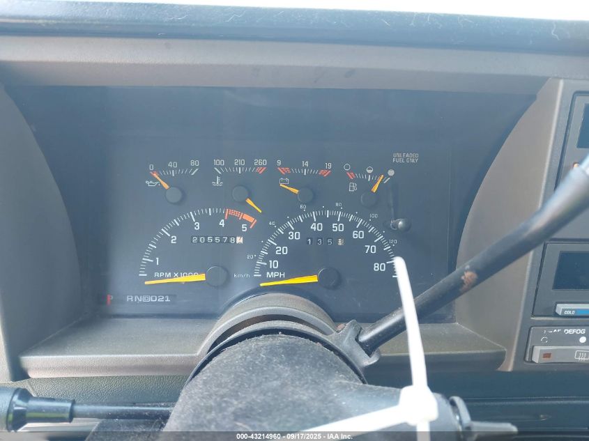 1994 Chevrolet Blazer K1500 VIN: 1GNEK18K3RJ411175 Lot: 43214960