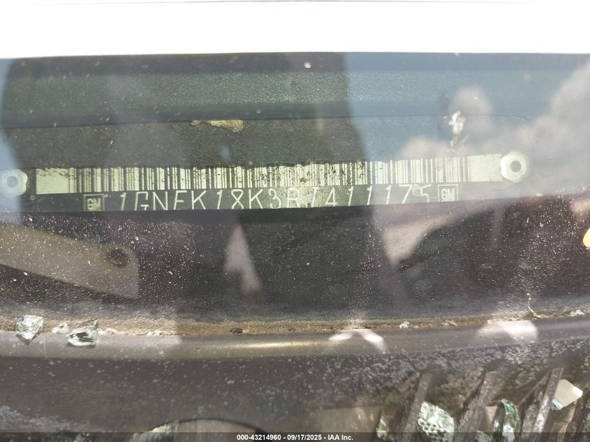 1994 Chevrolet Blazer K1500 VIN: 1GNEK18K3RJ411175 Lot: 43214960