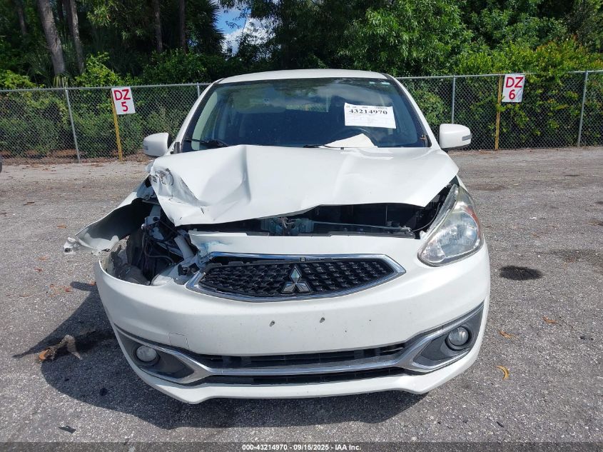 2019 Mitsubishi Mirage Se VIN: ML32A4HJ1KH006245 Lot: 43214970