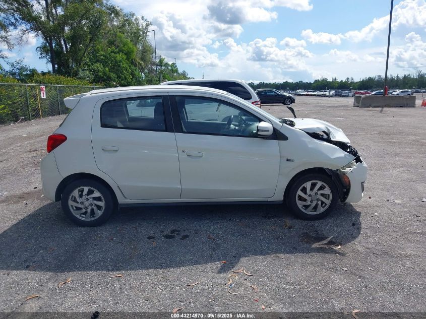 2019 Mitsubishi Mirage Se VIN: ML32A4HJ1KH006245 Lot: 43214970