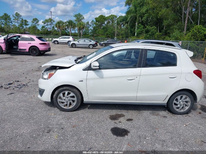 2019 Mitsubishi Mirage Se VIN: ML32A4HJ1KH006245 Lot: 43214970