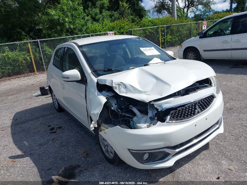 2019 Mitsubishi Mirage Se VIN: ML32A4HJ1KH006245 Lot: 43214970