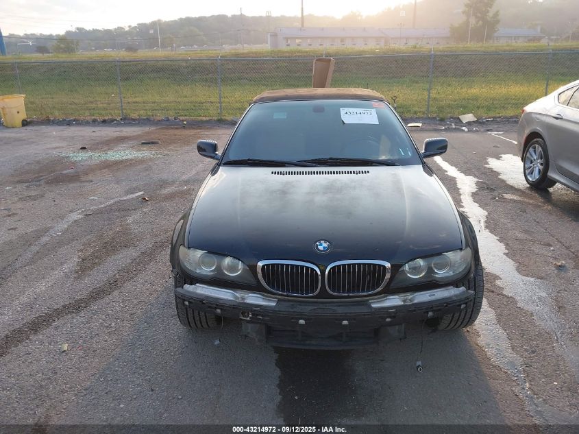 2006 BMW 330Ci VIN: WBABW53416PZ40162 Lot: 43214972
