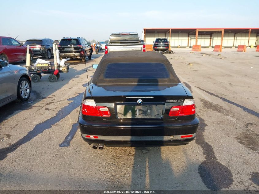 2006 BMW 330Ci VIN: WBABW53416PZ40162 Lot: 43214972