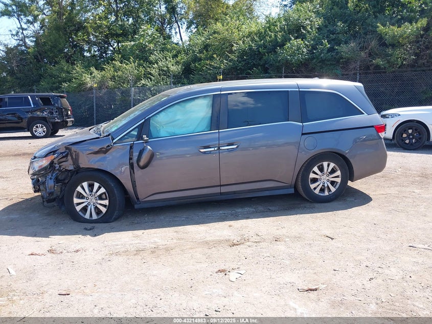 2016 Honda Odyssey Ex-L VIN: 5FNRL5H69GB114675 Lot: 43214983