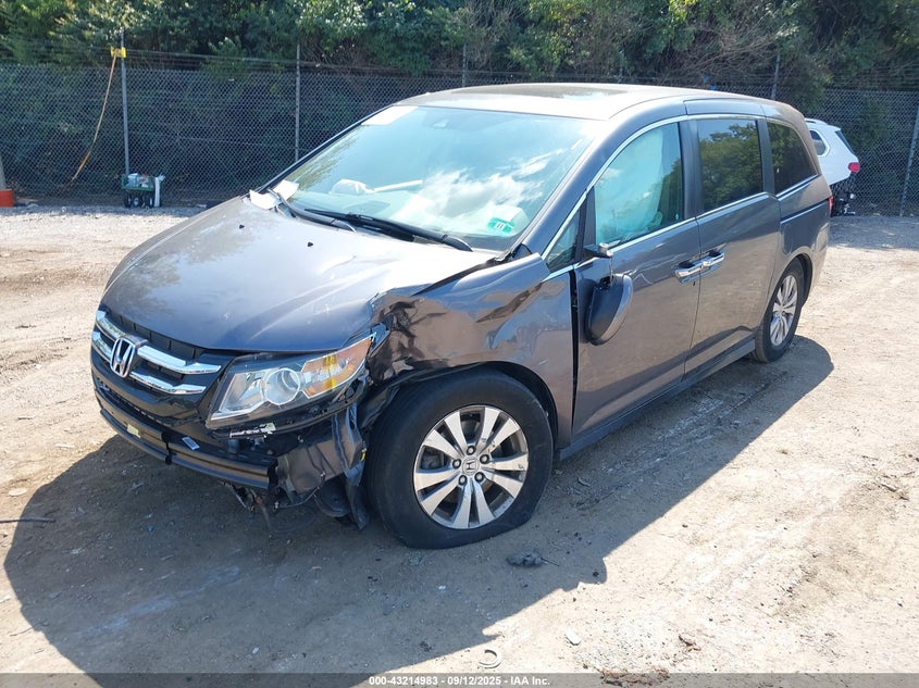 5FNRL5H69GB114675 2016 HONDA ODYSSEY photo no. 2