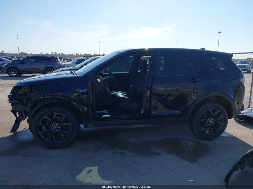 2019 Land Rover Discovery Sport Hse/Landmark Edition VIN: SALCR2FX4KH828729 Lot: 43215019