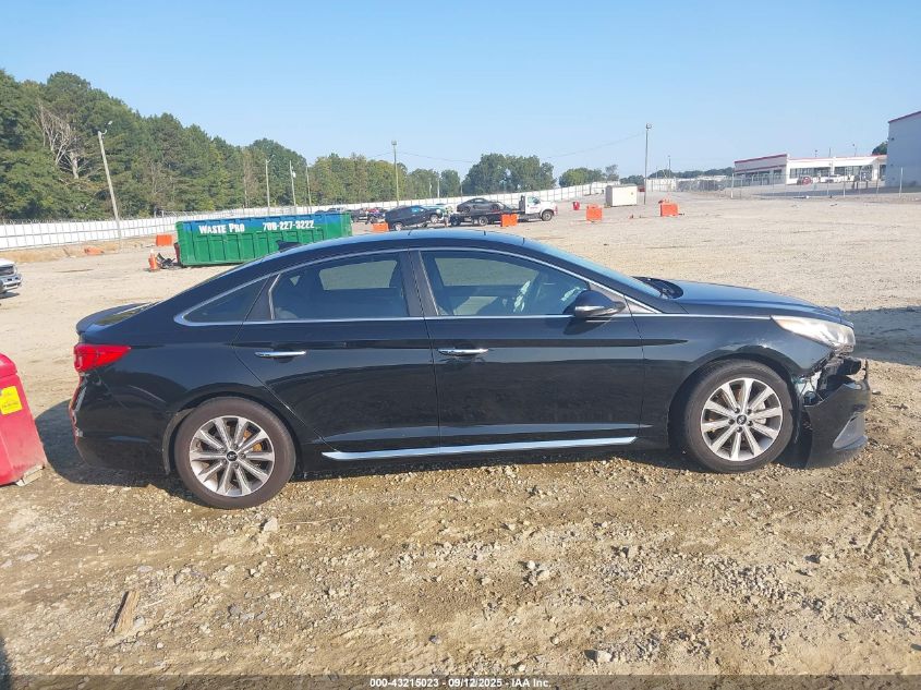 2017 Hyundai Sonata VIN: 5N9E34AF7HH472069 Lot: 43215023