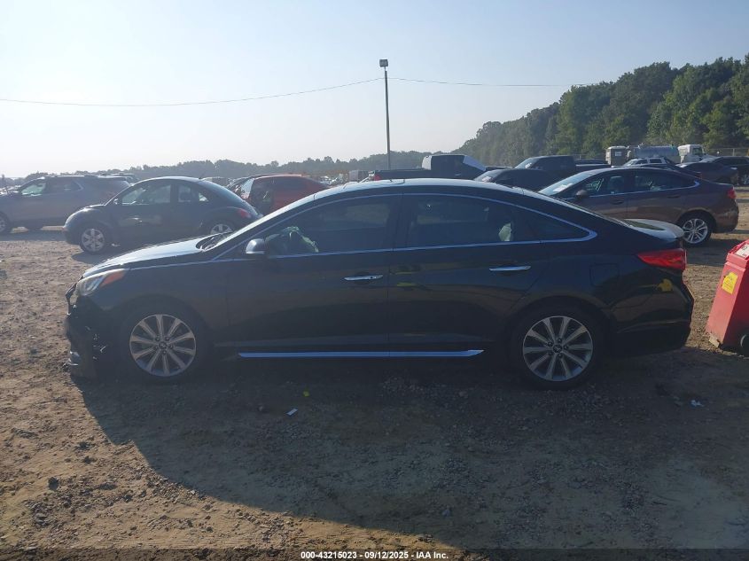 2017 Hyundai Sonata VIN: 5N9E34AF7HH472069 Lot: 43215023