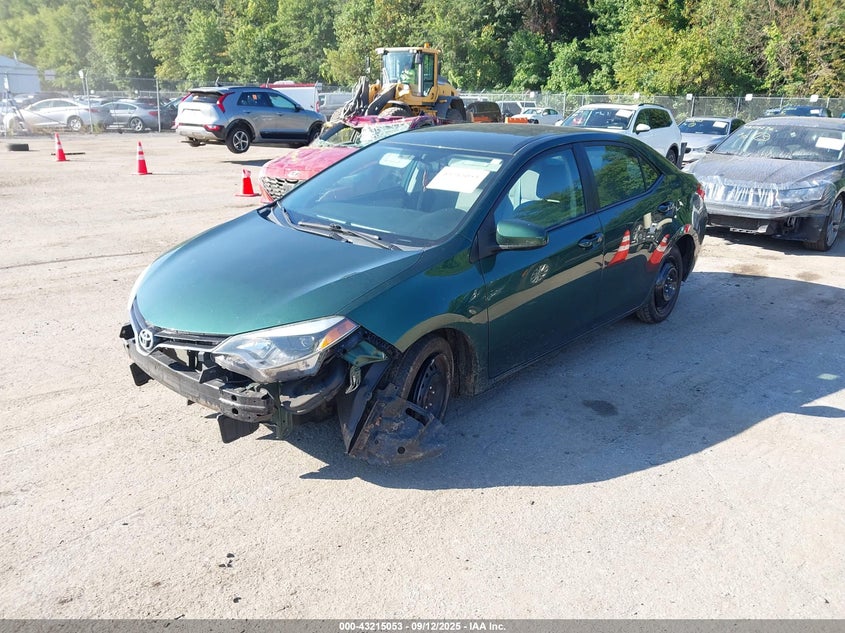 2015 TOYOTA COROLLA LE - 2T1BURHEXFC395353