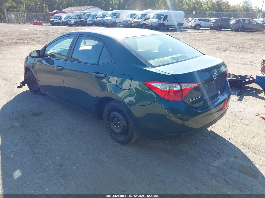 2015 TOYOTA COROLLA LE - 2T1BURHEXFC395353