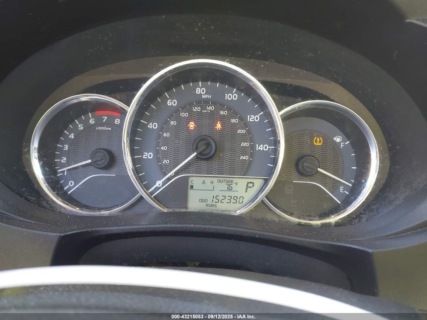 2015 TOYOTA COROLLA LE - 2T1BURHEXFC395353