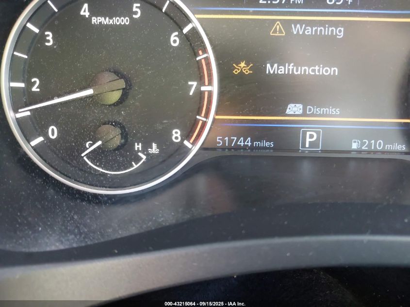 2022 Nissan Altima Sv Fwd VIN: 1N4BL4DV8NN338176 Lot: 43215064