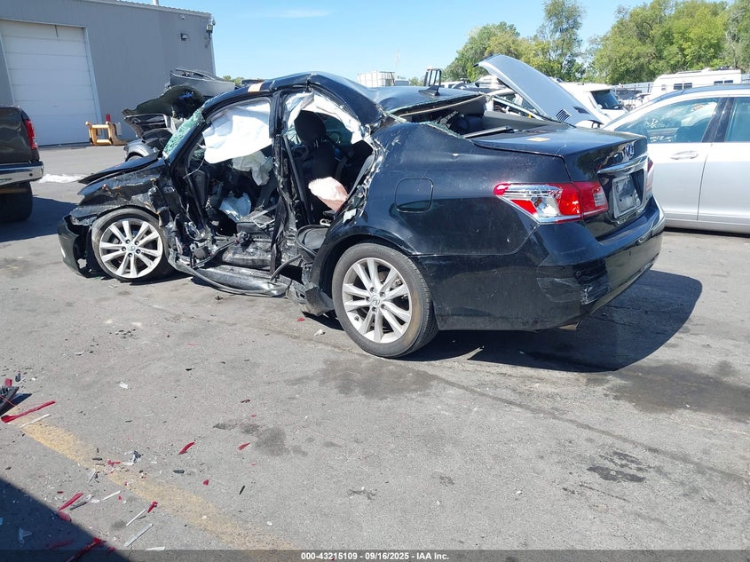 2011 Lexus Es 350 black sedan gasoline JTHBK1EG5B2453356 photo #4
