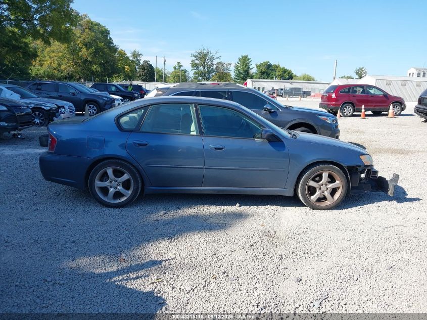 2006 Subaru Legacy 2.5I/2.5I Limited VIN: 4S3BL626867208292 Lot: 43215115