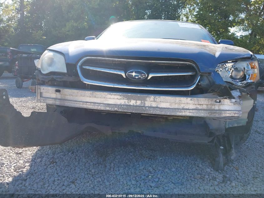 2006 Subaru Legacy 2.5I/2.5I Limited VIN: 4S3BL626867208292 Lot: 43215115