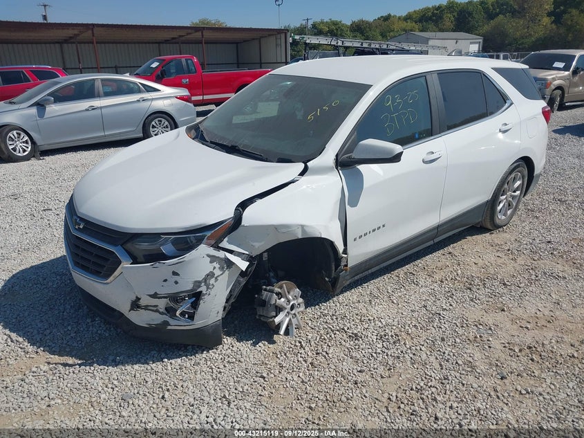 2021 CHEVROLET EQUINOX FWD LT - 3GNAXKEV5MS155150