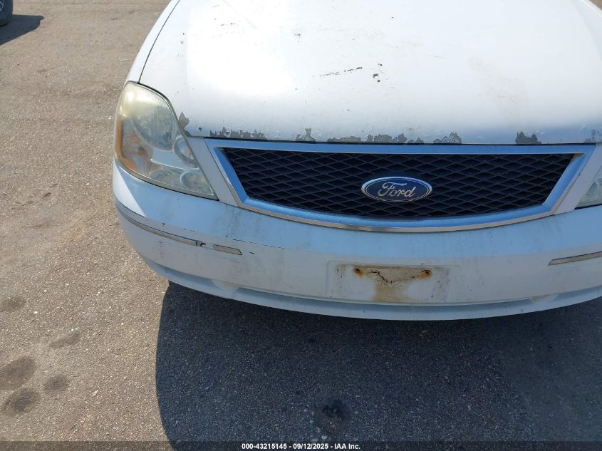 2006 Ford Five Hundred Sel VIN: 1FAFP24106G160356 Lot: 43215145