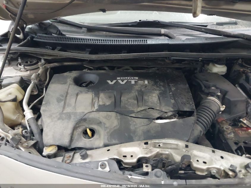 2009 Toyota Corolla Le VIN: 2T1BU40E99C022372 Lot: 43215149