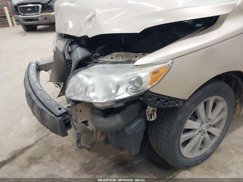 2009 Toyota Corolla Le VIN: 2T1BU40E99C022372 Lot: 43215149