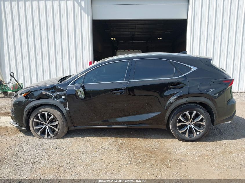 2015 Lexus Nx 200T F Sport VIN: JTJBARBZ8F2003177 Lot: 43215164