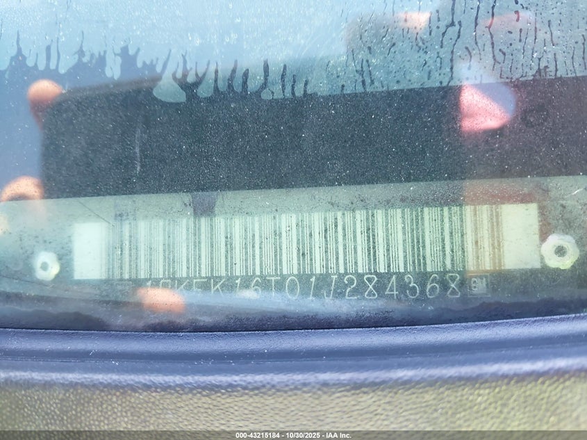 1GKFK16T01J284368 2001 GMC YUKON photo no. 9