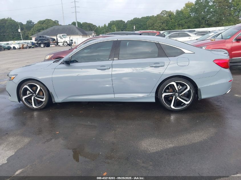 2022 Honda Accord Sport VIN: 1HGCV1F35NA030765 Lot: 43215203